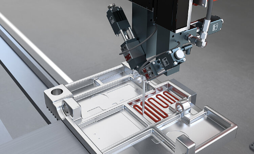 Dispensing system for battery production Dispensing system for battery production