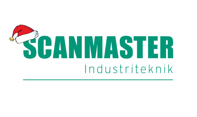 Scanmaster Logo with Christmas hat